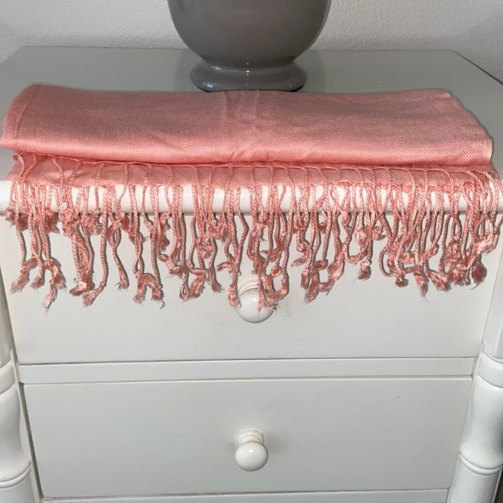 Peach Fuzz Silky Smooth Scarf - Absolutely Perfect Condition